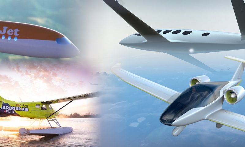 elektrisch vliegen elektrische vliegtuigen vliegtuig