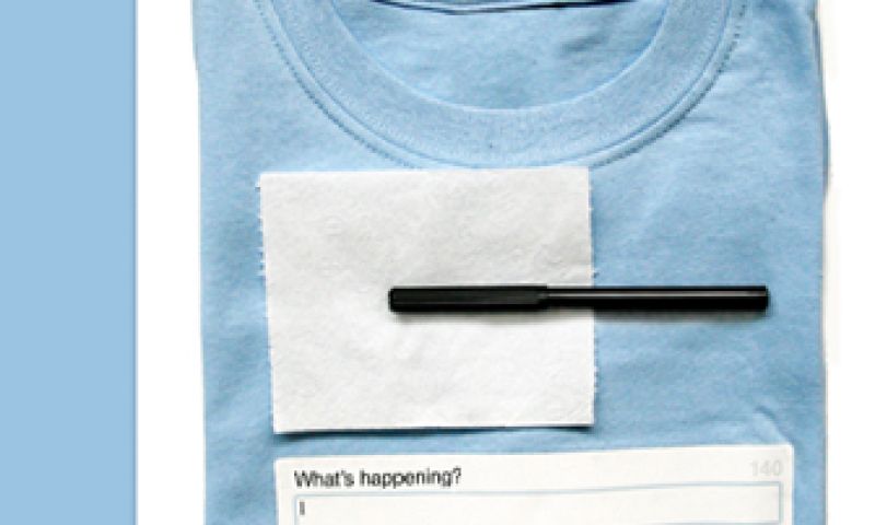 Schrijf die twitter-updates maar op je buik