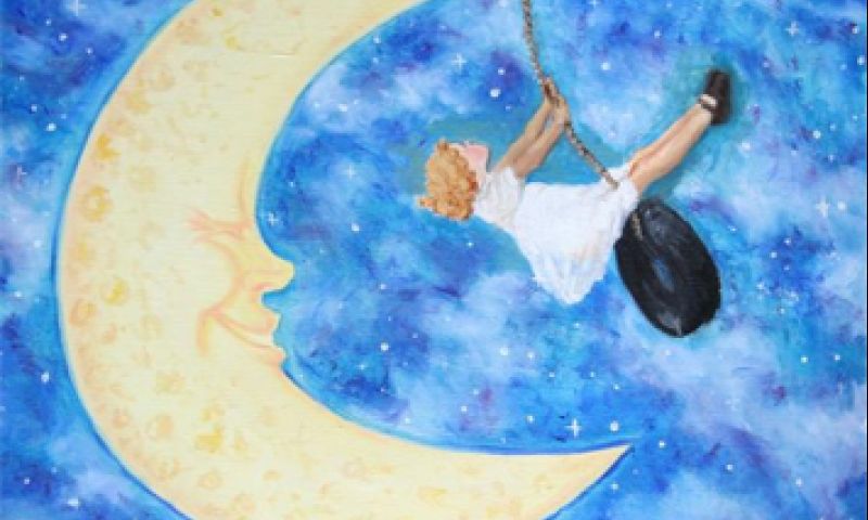 Schommel door de sterrenhemel met een Kinect