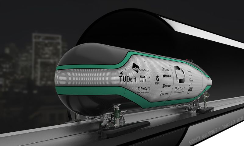 Tweede plek voor Delfts design in Hyperloop-wedstrijd SpaceX