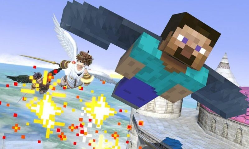 Nintendo voegt Minecraft-personages toe aan vechtspel Super Smash Bros.
