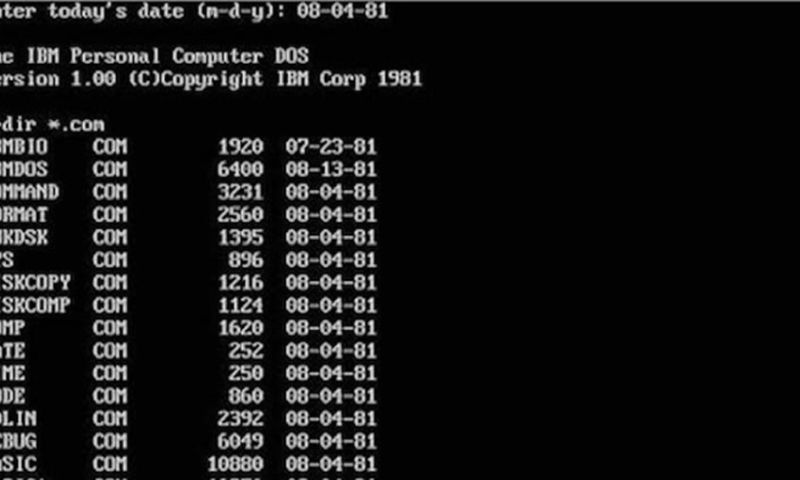 Commandprompt MS-DOS na 36 jaar uit Windows verdwenen