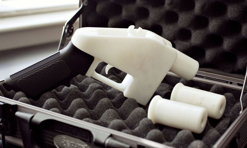 3d-geprinte wapens maken strafbaar vervolgen makers 3d printen wapen