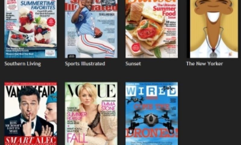 Amerikaanse Spotify voor tijdschriften van start op de iPad