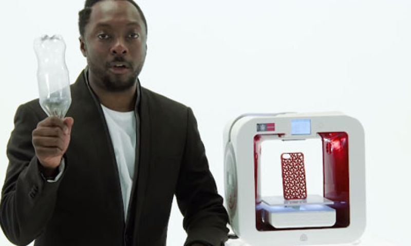 Will.i.ams 3d-printer maakt objecten van plastic afval
