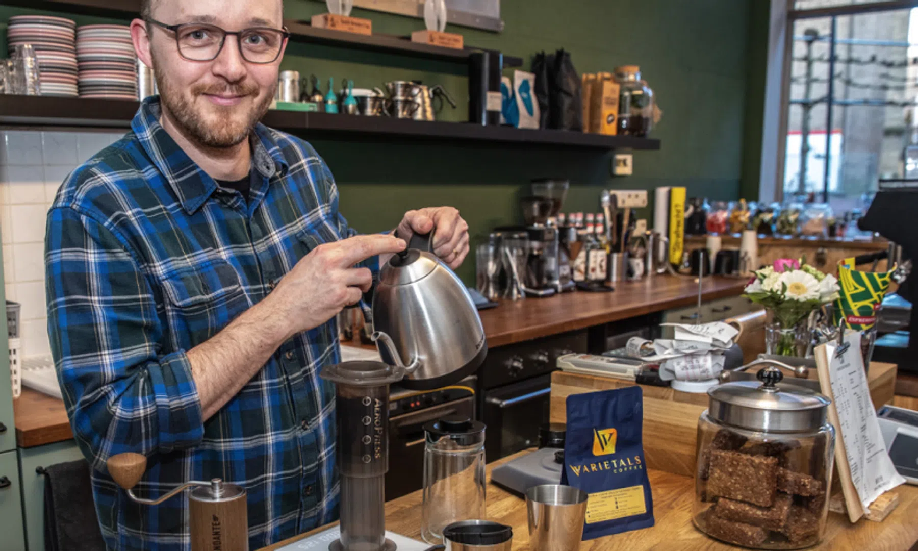 espresso winnaar lekkerste filterkoffie Dutch Brewers Cup Maling Zwolle Sander groenink
