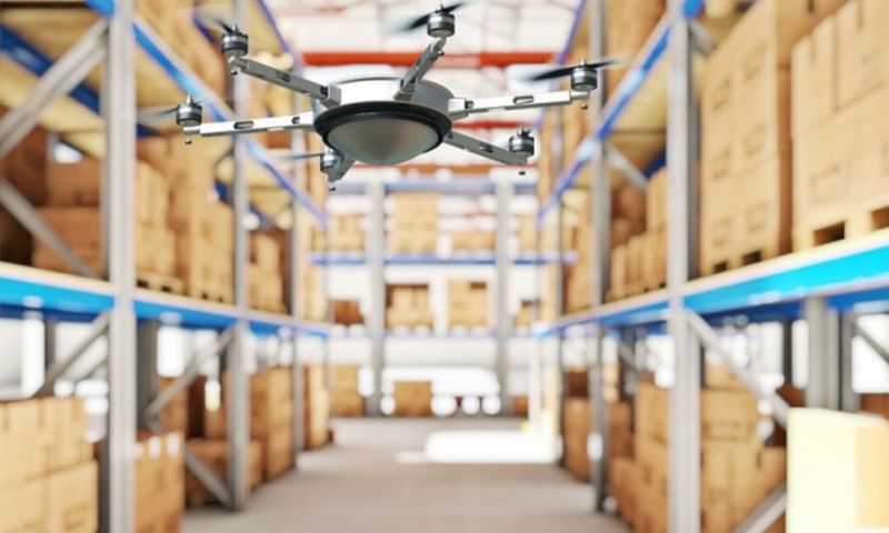 Ook kleine drones kunnen nu voorraden in magazijnen inventariseren
