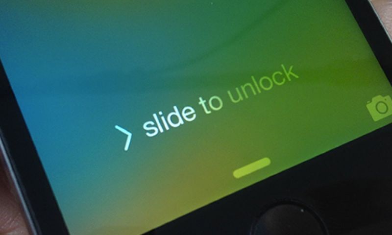 Slide-to-unlock is niet meer alleen van Apple