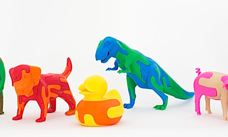 3D-geprinte puzzels van 5 tot 185 stukjes