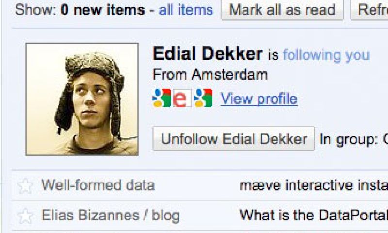 Google Reader wordt socialer