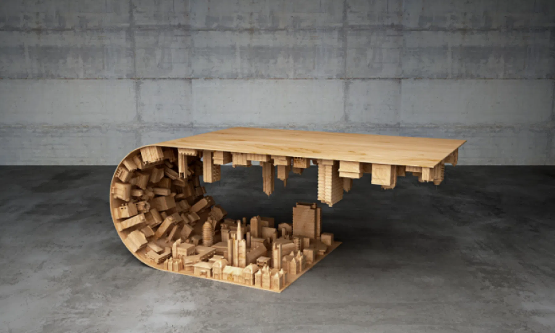 Deze droomtafel heeft Inception als inspiratie