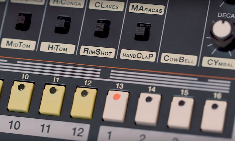 Legendarische 808-drumcomputer maakt comeback in nieuwe retro-versie