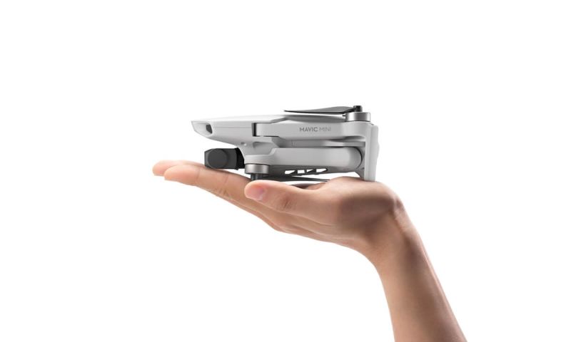 Nieuwe DJI-drone weegt net zoveel als een pak boter