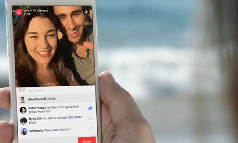 Eerste 'gewone' Facebook-gebruikers krijgen toegang tot Periscope-killer