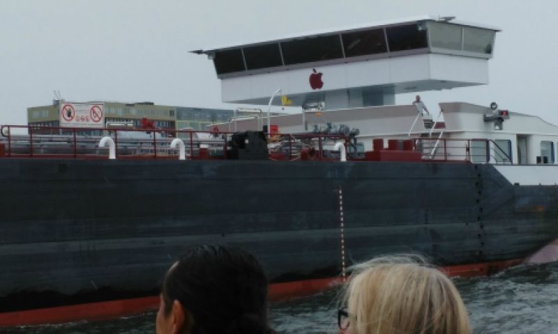 Hé, is dit het nieuwe 'iBinnenvaartschip'?