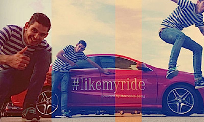 Gratis kilometer voor een Like