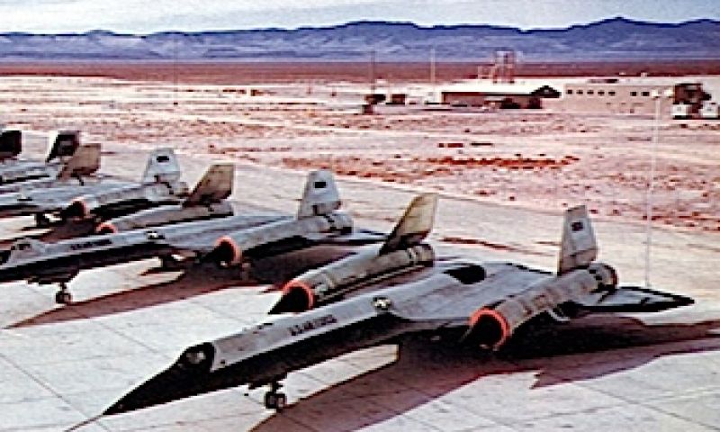 Eerste vlucht van CIA's A-12 op YouTube