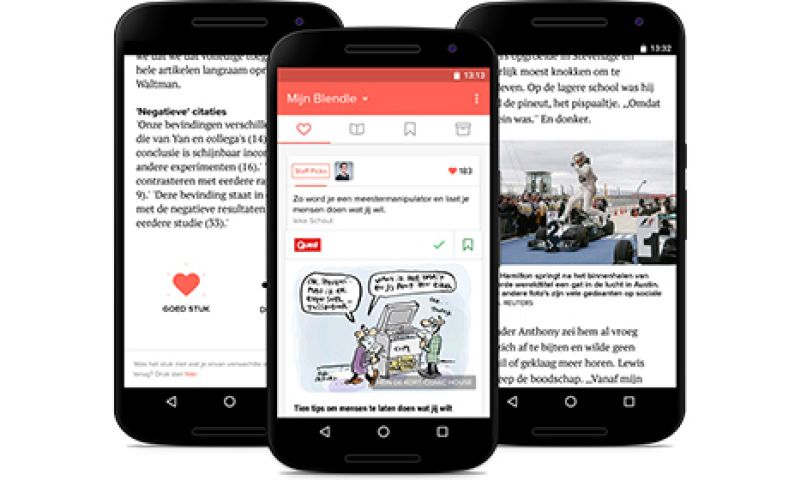 Nieuwe Android-app Blendle alleen komende 24 uur te downloaden