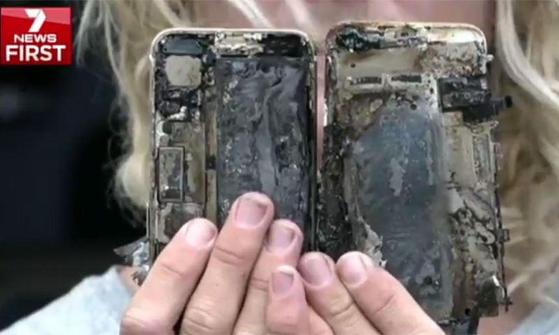 Apple onderzoekt 'brand veroorzaakt door iPhone 7'