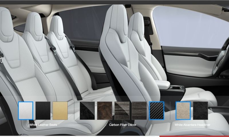 Tesla Model X Configurator is online