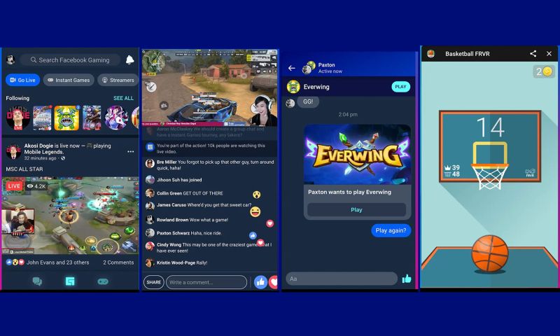 Facebook start nieuwe game-app als concurrent Twitch