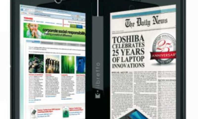 Toshiba komt met dual-screen laptop