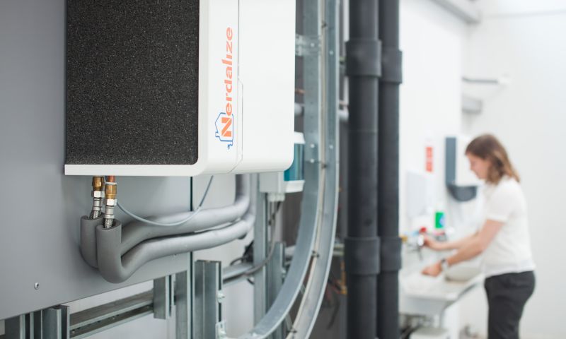 Gratis douchen met water verwarmd door een server in je huis