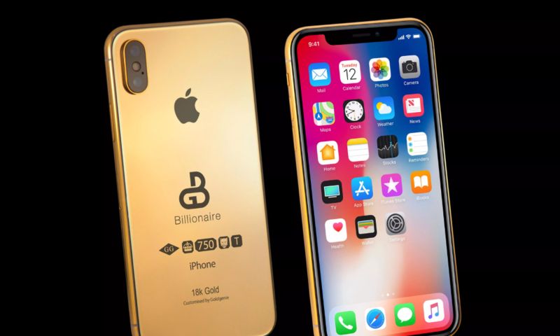 Nieuwe iPhone met gouden achterkant: 100.000 pond