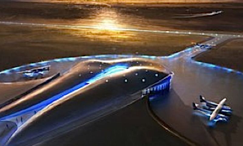 Bouw Spaceport America van start