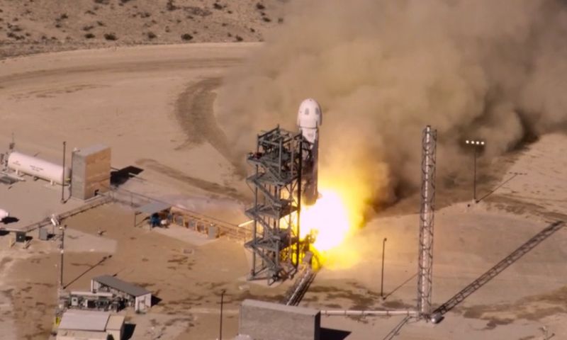 Video: Fraaie derde landing van Blue Origin-raket
