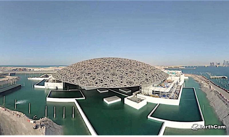 Spectaculaire architectuur: Louvre-museum in Abu Dhabi