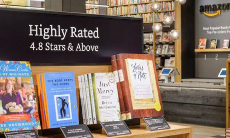 Amazon heeft nu ook een fysieke boekenwinkel