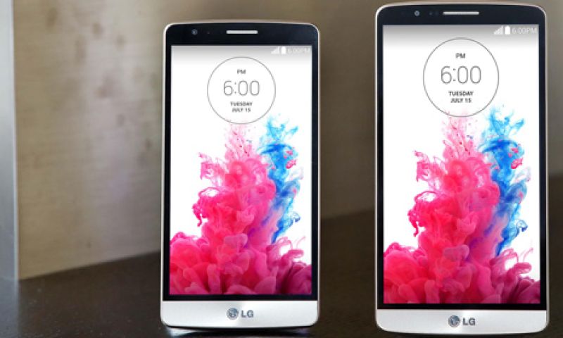 5 inch is het nieuwe klein: zie LG G3 S