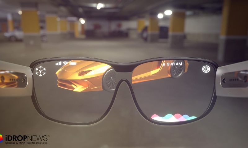 apple mixed reality augmented virtual bril oog tracking iris herkenning