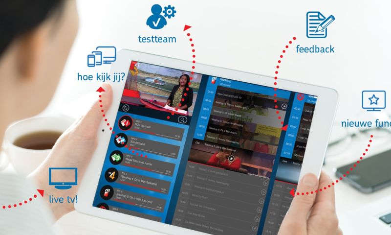 NLziet gaat live tv-zenders streamen in iOS-app