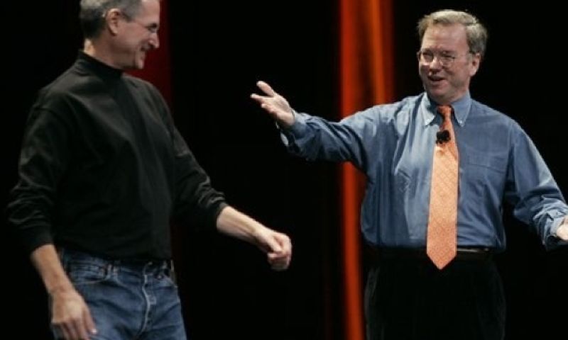 'Relatie tussen Apple en Google weer wat beter'