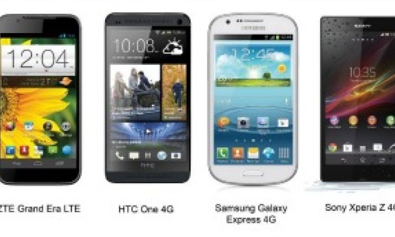 KPN introduceert vier nieuwe 4G-smartphones