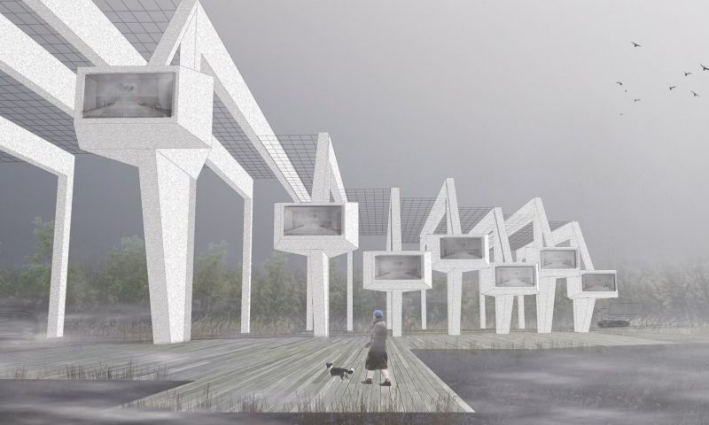 architectuur zonnepark groningen gas alternatieve energie transitie