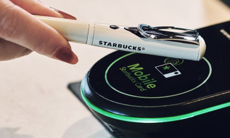 Starbucks verkoopt draadloze 'portemonneepen' in Japan