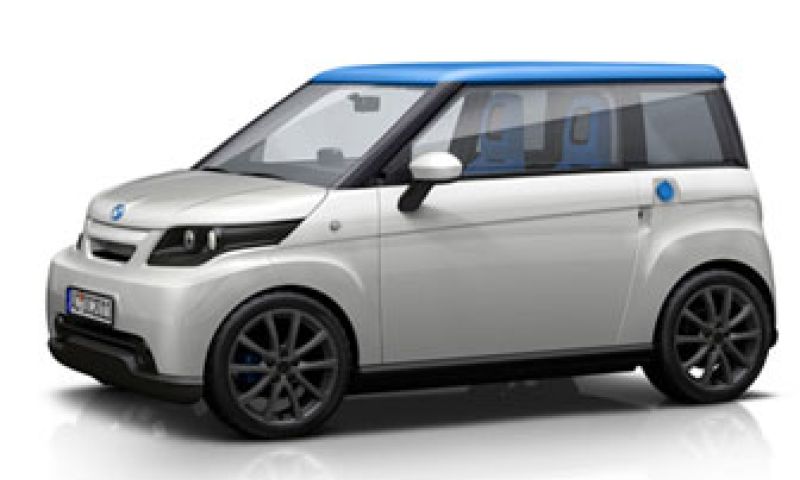 Modulaire elektrische auto in de verkoop