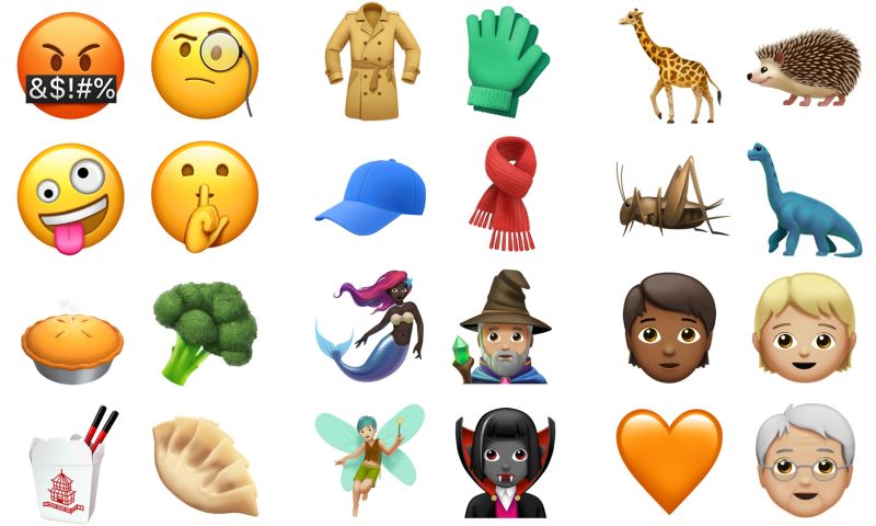 Apple toont nieuwe emoji die in iOS 11.1 zitten