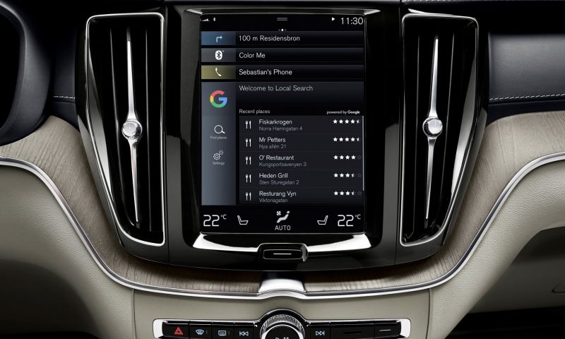 Google werkt met Audi en Volvo aan auto's met Android