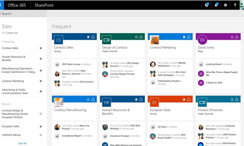 Microsoft neemt SharePoint op de schop