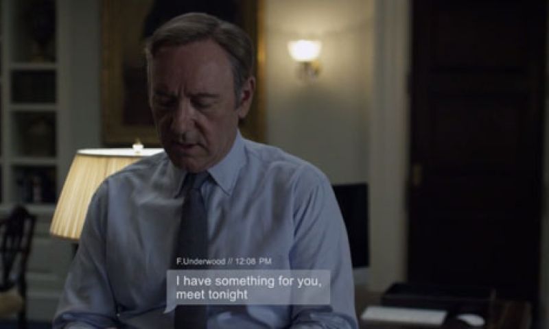Internet en sms in films