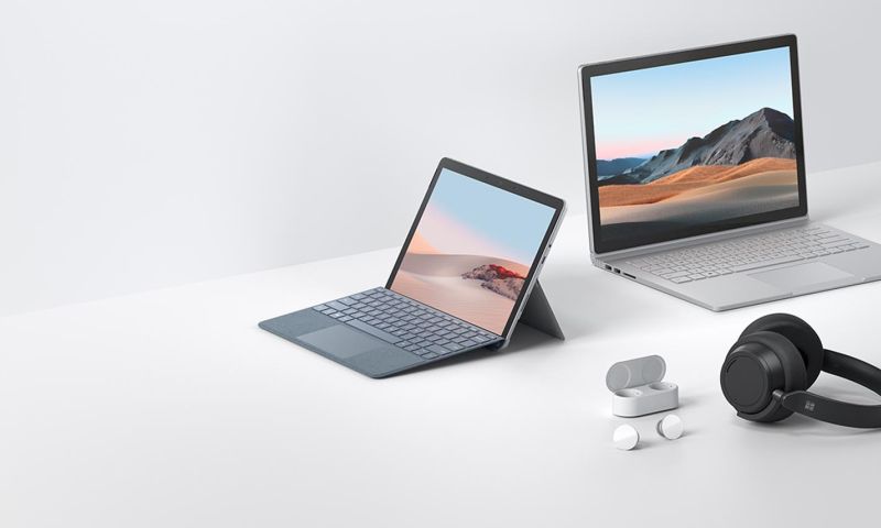 Microsoft onthult verbeterde Surface Go en Surfacebook