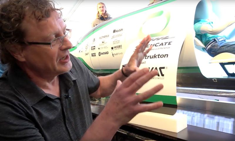 Vlog: Onthulling van Hyperloop-capsule TU Delft