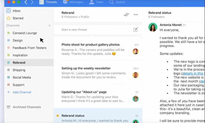 Slack-concurrent Twist belooft minder notificaties