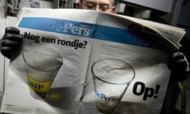 Somber perspectief doorstart De Pers