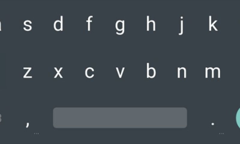 Android L toetsenbord