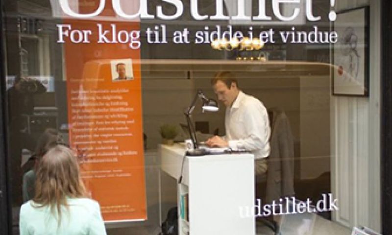 Zet jezelf in de etalage: solliciteren van achter een raam